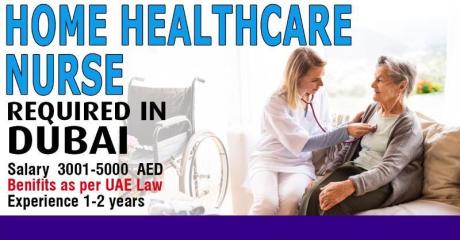 Home Healthcare nurse Required in Dubai