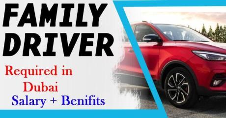 Family Driver Required in Dubai