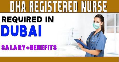 DHA REGISTERED NURSE Required in Dubai