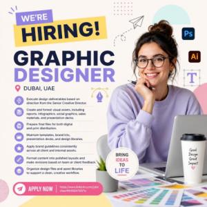 Graphic Designer Required in Dubai