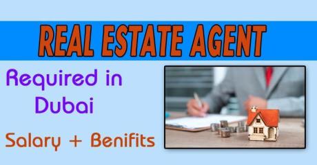 Real Estate Agent Required in Dubai
