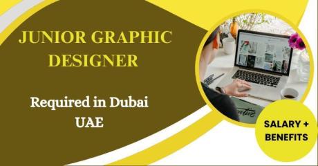Junior Graphic Designer Required in Dubai