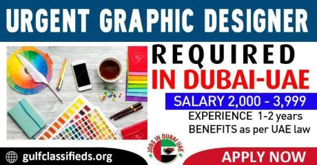 URGENT GRAPHIC DESIGNER REQUIRE IN DUBAI