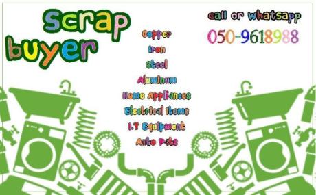 Scrap Buyer in Barsha Nad Al Sheba AL Quoz Ras Al Khor Dubai