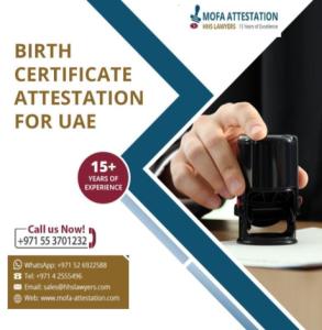 Birth Certificate Attestation in Dubai