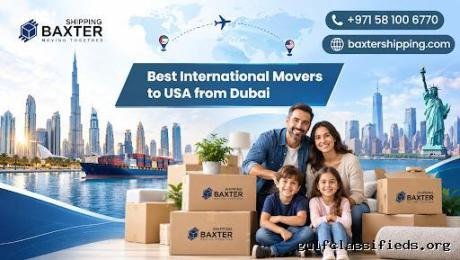 Best International Movers to USA from Dubai