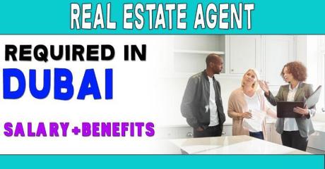 Real Estate Agent Required in Dubai