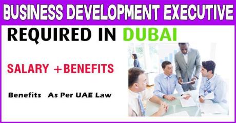 Business Development Executive Required in Dubai