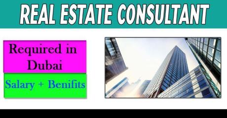 Real Estate Consultant Required in Dubai