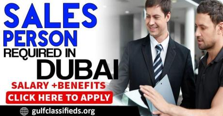 SALESPERSON REQUIRED IN DUBAI