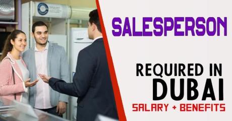 Salesperson Required in Dubai
