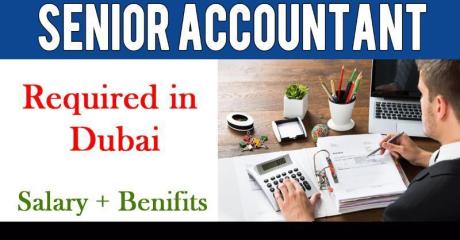 Senior Accountant Required in Dubai