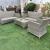 Rattan sofa set 2+1+1
