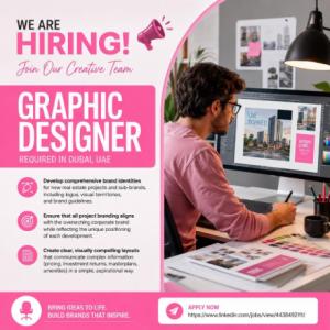 Graphic Designer Required in Dubai