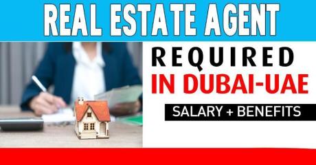 Real Estate Agent Required in Dubai