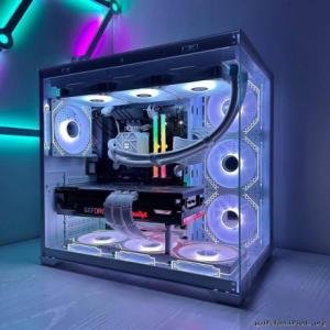 Frost Ryzen 7 5700X RTX 3080 Gaming PC Rendering Pc