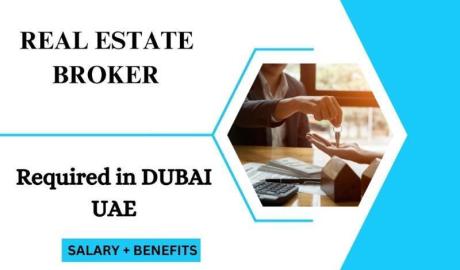 Real Estate Broker Required in Dubai