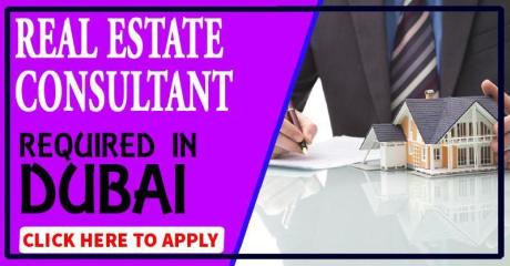 Real Estate Consultant Required in Dubai