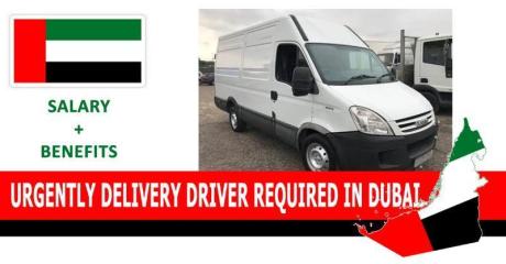 URGENTLY DELIVERY DRIVER REQUIRED IN DUBAI