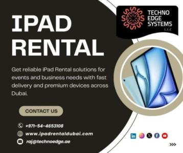 Reliable iPad Rental Services for Business in UAE