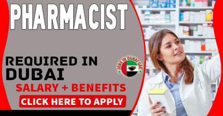 Pharmacist Required in Dubai