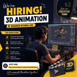 3D Animation Required in Dubai