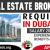 REAL ESTATE BROKER REQUIRED IN DUBAI