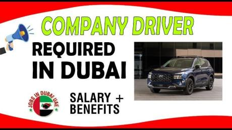 Company Driver Required in Dubai