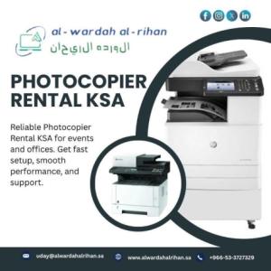 Efficient Photocopier Rental KSA for Business Needs