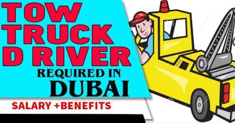 Tow Truck Driver Required in Dubai