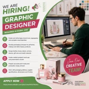Graphic Designer Required in Dubai
