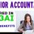 Junior Accountant Required in Dubai