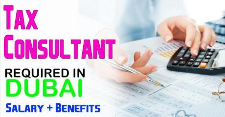 Tax Consultant Required in Dubai
