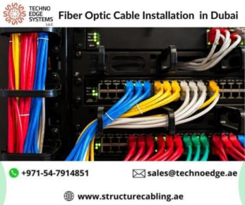 Fiber Optic Cable Installation in Dubai - Techno Edge Systems