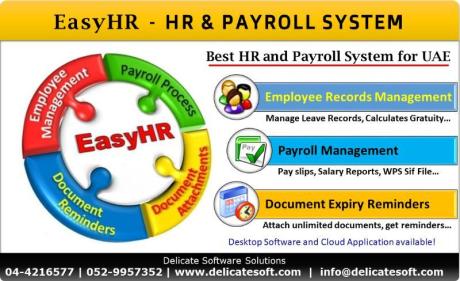 One Click! Payroll and HR Management Software 2023