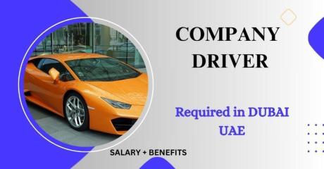 Company Driver Required in Dubai