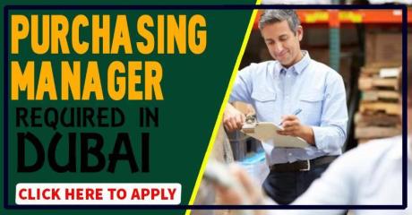 Purchasing Manager for hotel Required in Dubai