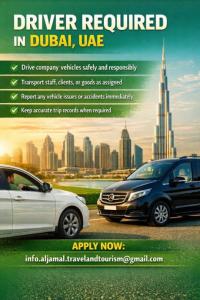 Driver Required in Dubai