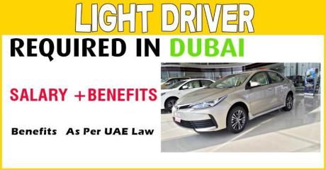 Light Driver Required in Dubai