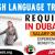 ENGLISH LANGUAGE TRAINER REQUIRED IN DUBAI