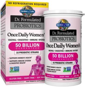Garden of Life Dr. Formulated Probiotics for Women & Prebiotics