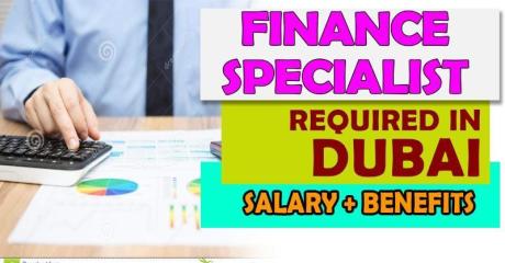 Finance Specialist Required in Dubai