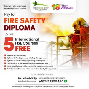 HSE Course in Demand Learn Fire and Safety Diploma in Qatar!