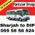 Bus service Sharjah to DIP, IMPZ, Motor City, Sporty City. Studio City etc