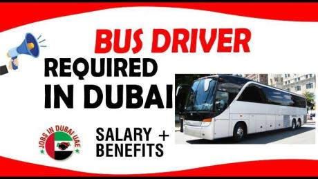 BUS DRIVER REQUIRED IN DUBAI