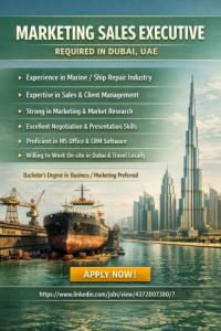 Marketing Sales Executive Required in Dubai