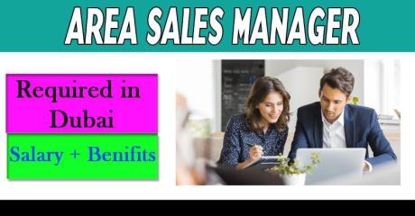 Area Sales Manager Required in Dubai
