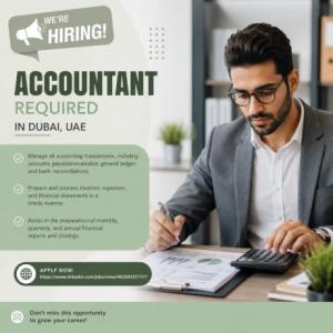 Accountant Required in Dubai