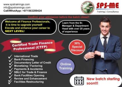 BE A CERTIFIED #TRADE #FINANCE PROFESSIONAL (CTFP)