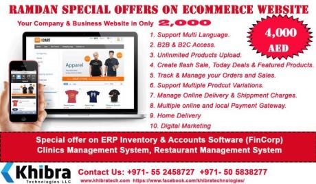Ecommerce Website for Special Offer